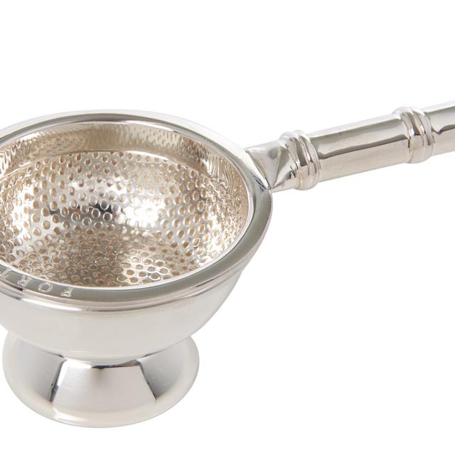 Fortnum & Mason's Silver-Plated Bamboo Tea Strainer