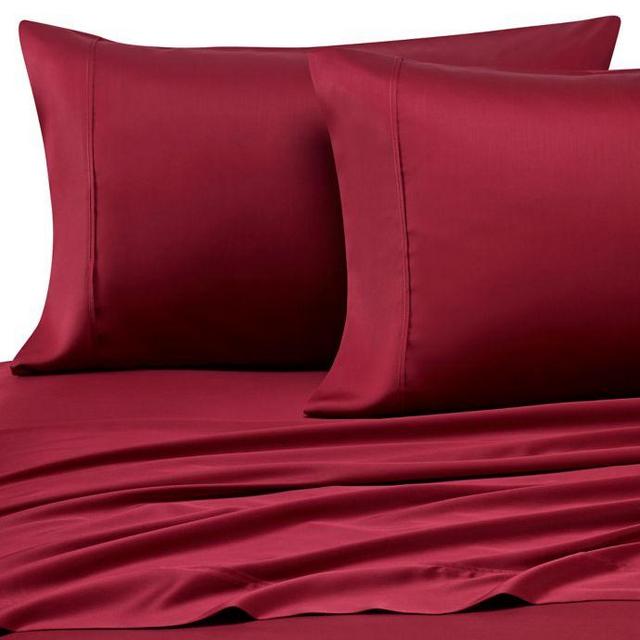 Pure Beech® Modal Sateen Queen Sheet Set in Burgundy