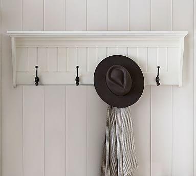 Aubrey Entryway Wall Shelf with Hooks