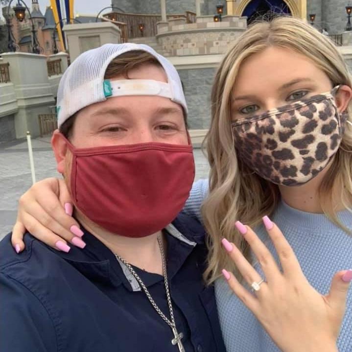 SHANE PROPOSED! Right in front of Cinderella's Castle at Disney World!