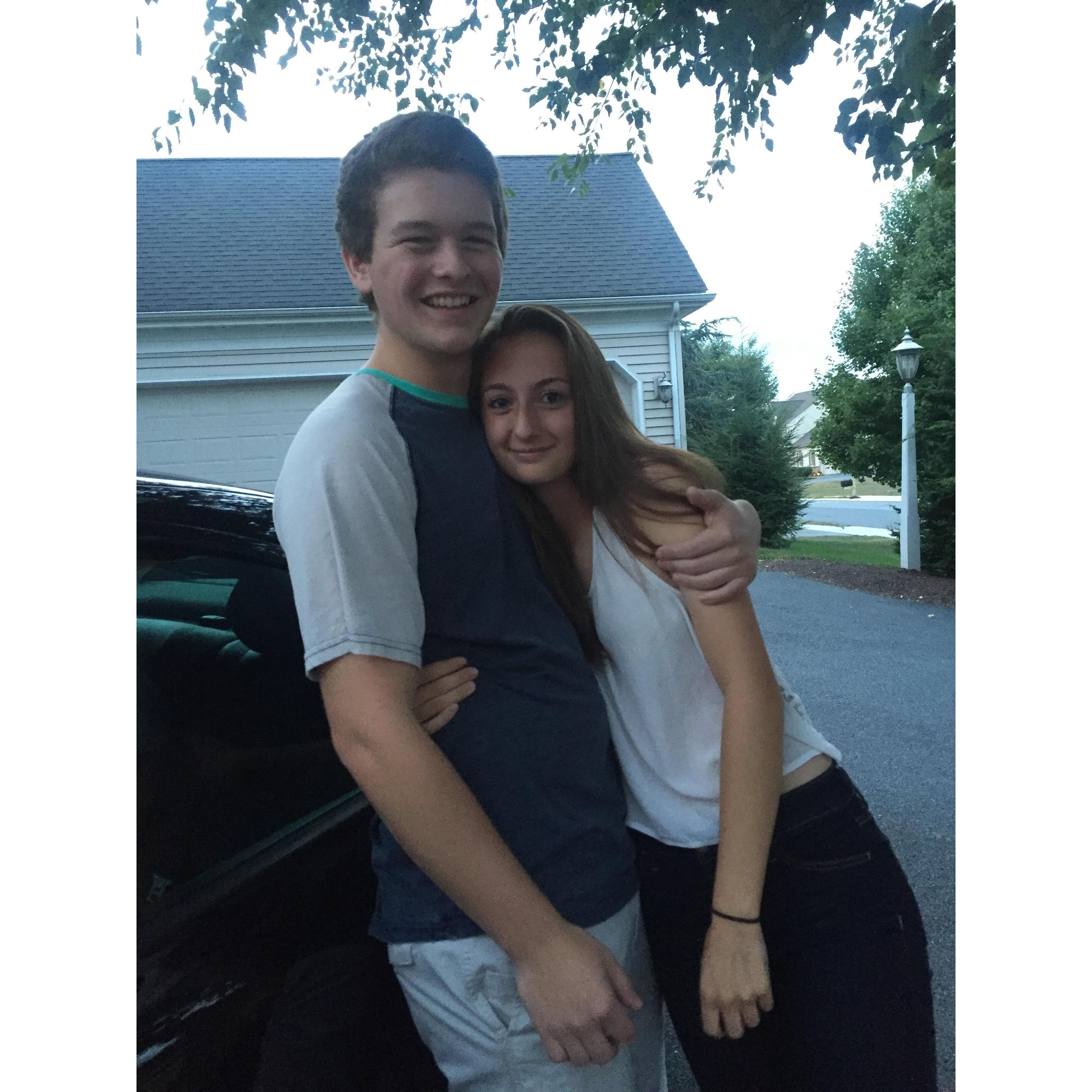 Abby's 16th birthday party.