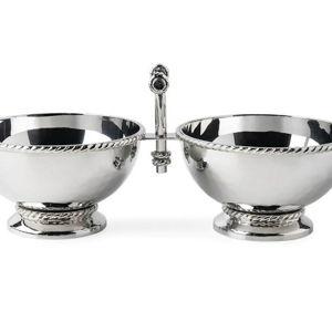 JULISKA JULISKA GRAHAM SMALL DOUBLE COCKTAIL BOWL