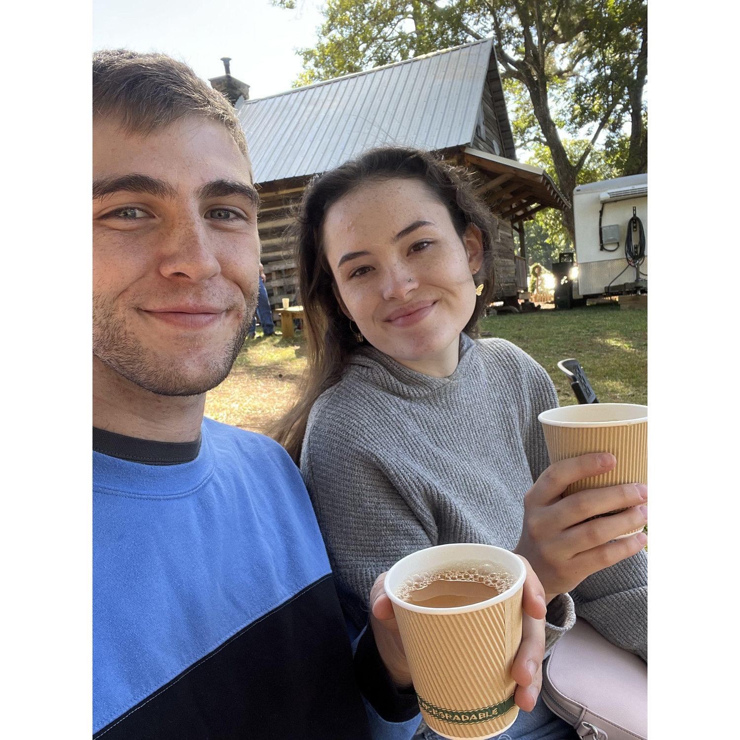 One of our first dates to the NC state fair