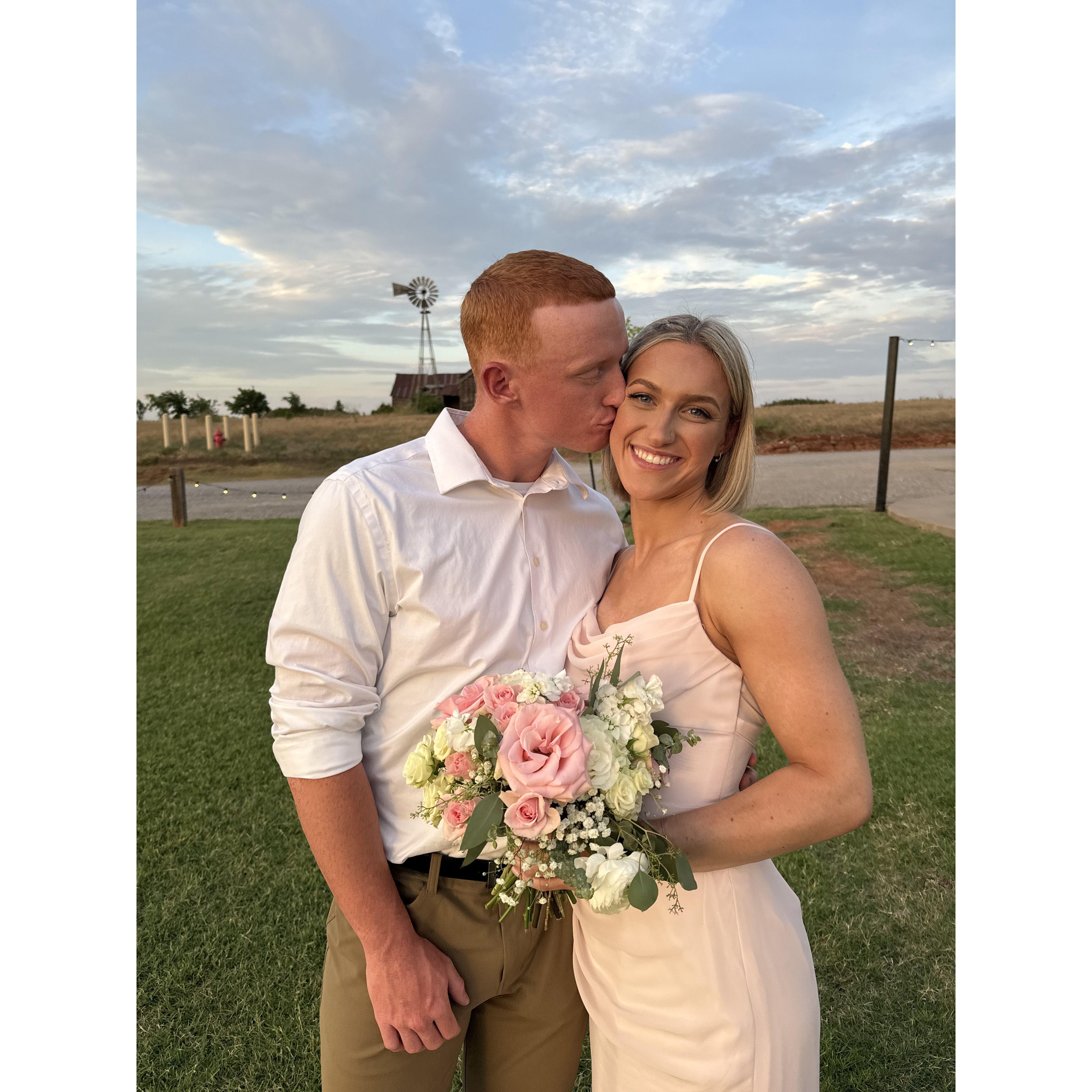 The Lamberson's wedding