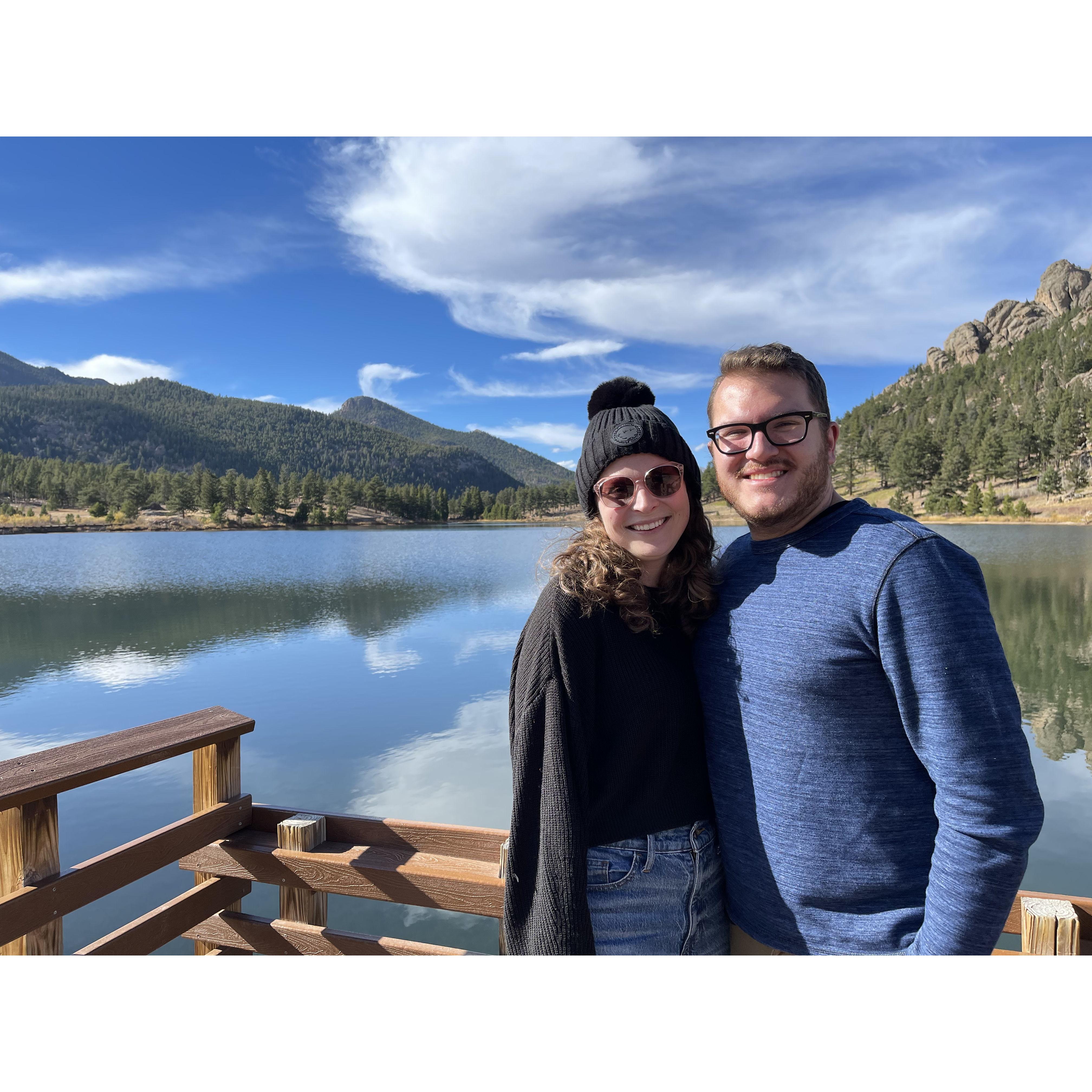 October 19th, 2024: At Lily Lake in Estes Park, CO