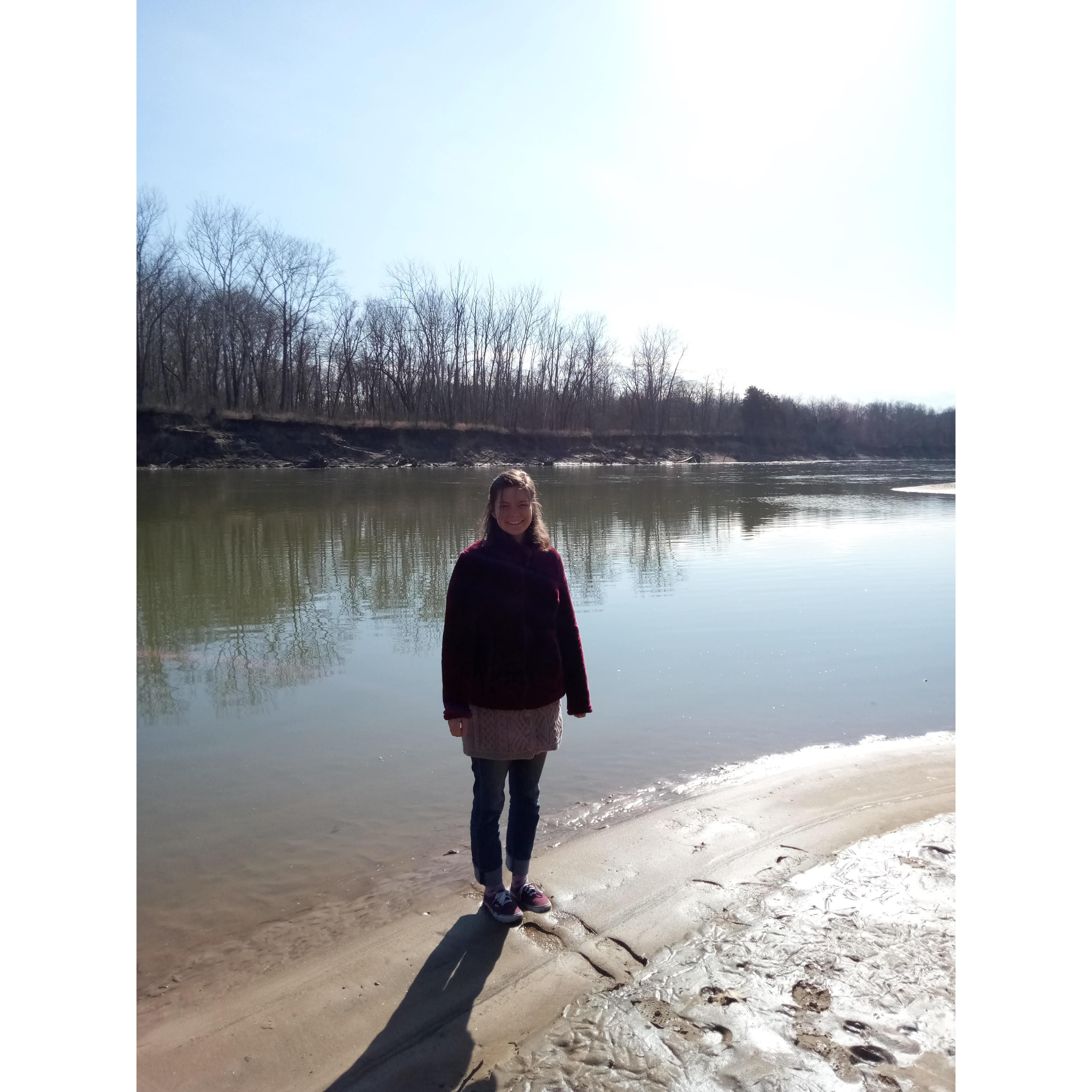At the Meramec River