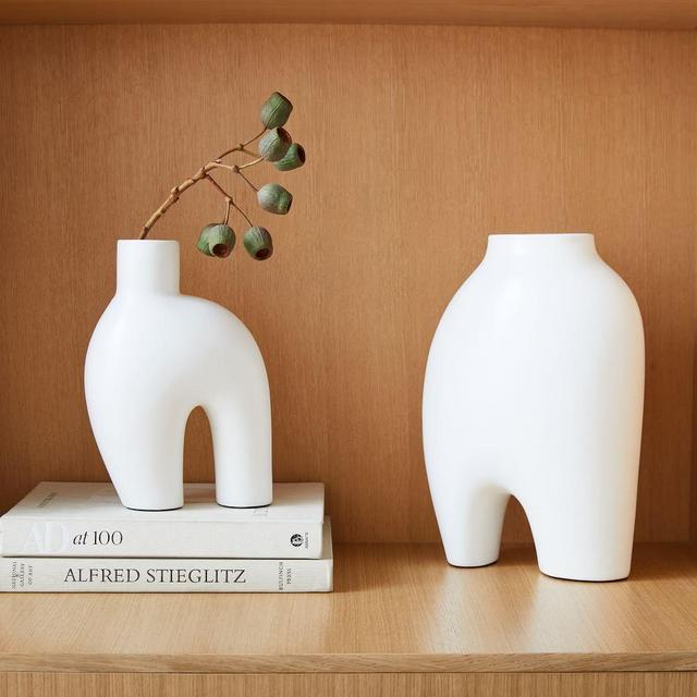 Lula Geo Ceramic Vase in Medium