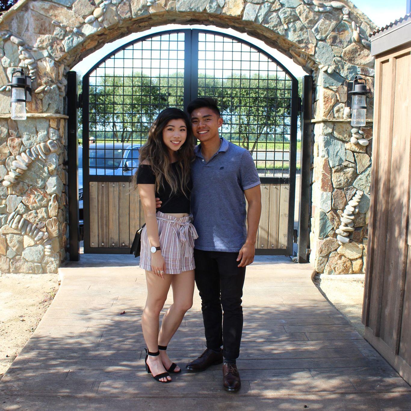 2018 - Our first winery together