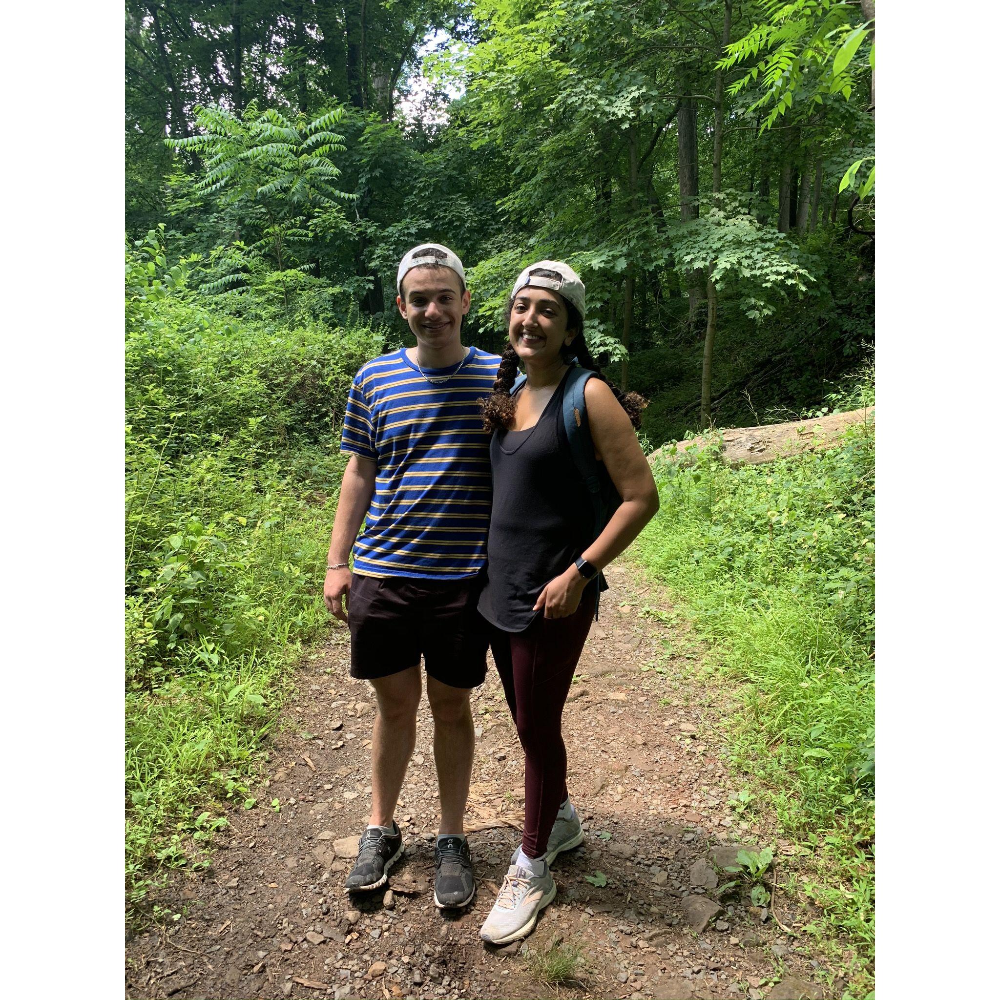 In Summer 2020, during Adin's visit we went on a hike and made Meher take lots of pictures!