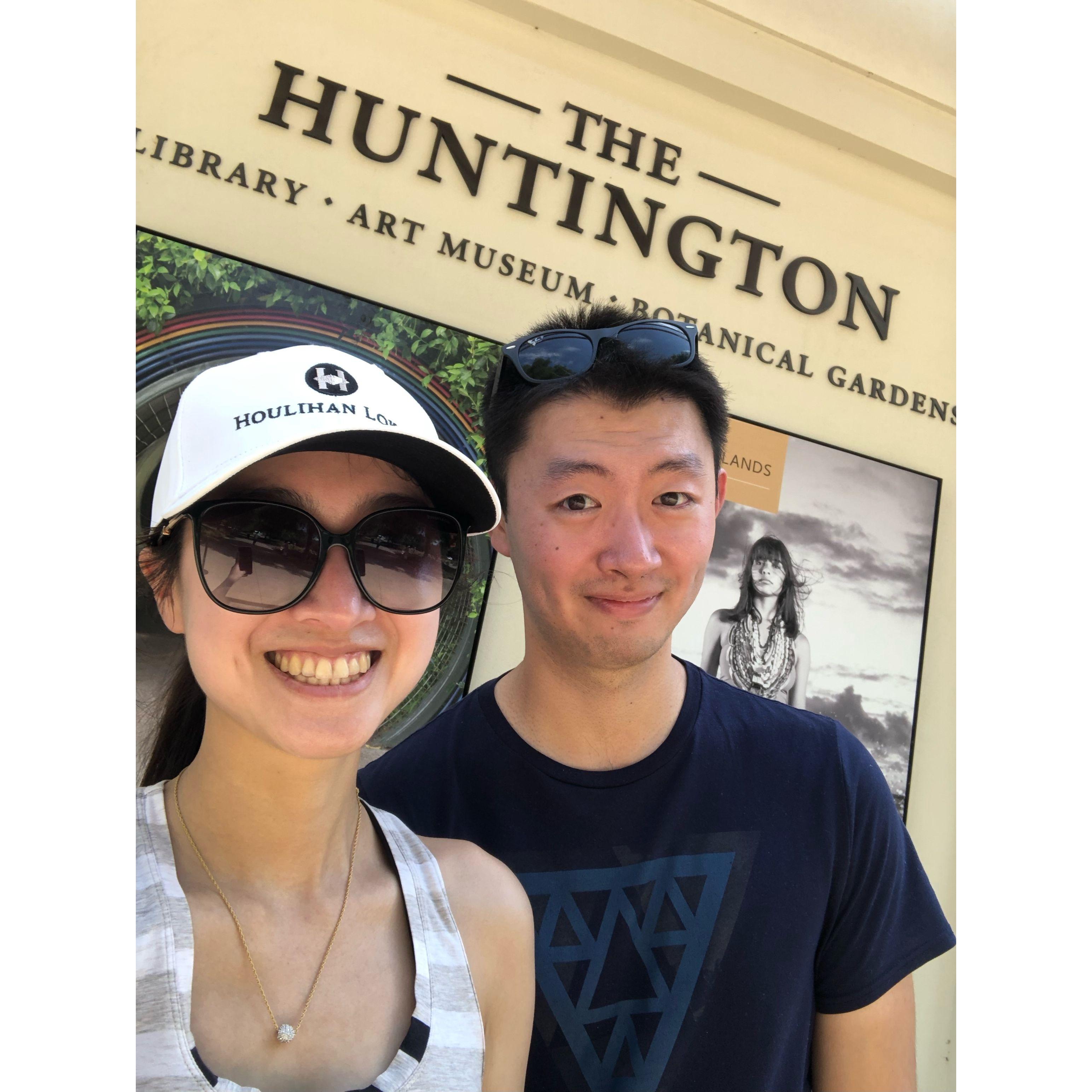 September 2022, Pasadena - This was during the heat wave in SoCal...Ben was NOT happy with the weather.