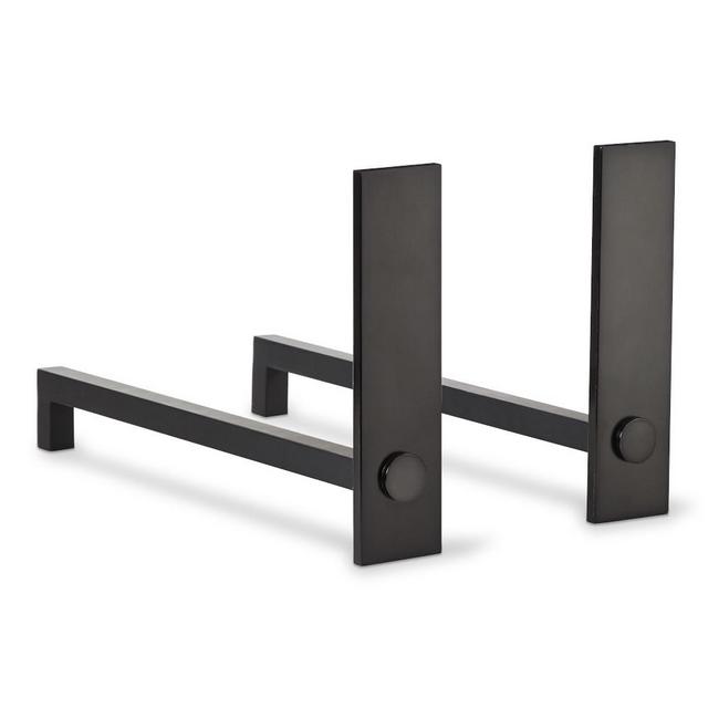 Jackson Fireplace Collection, Oiled Bronze Andirons