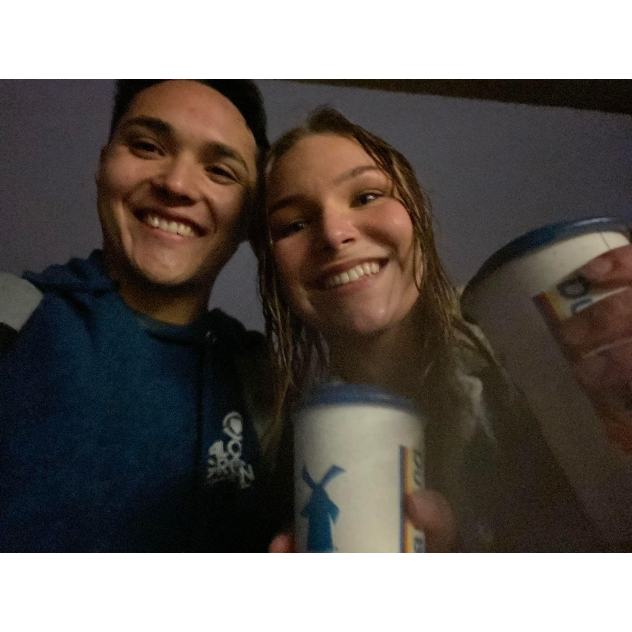 Dutch Bros before late night library study sessions - 3/10/2023