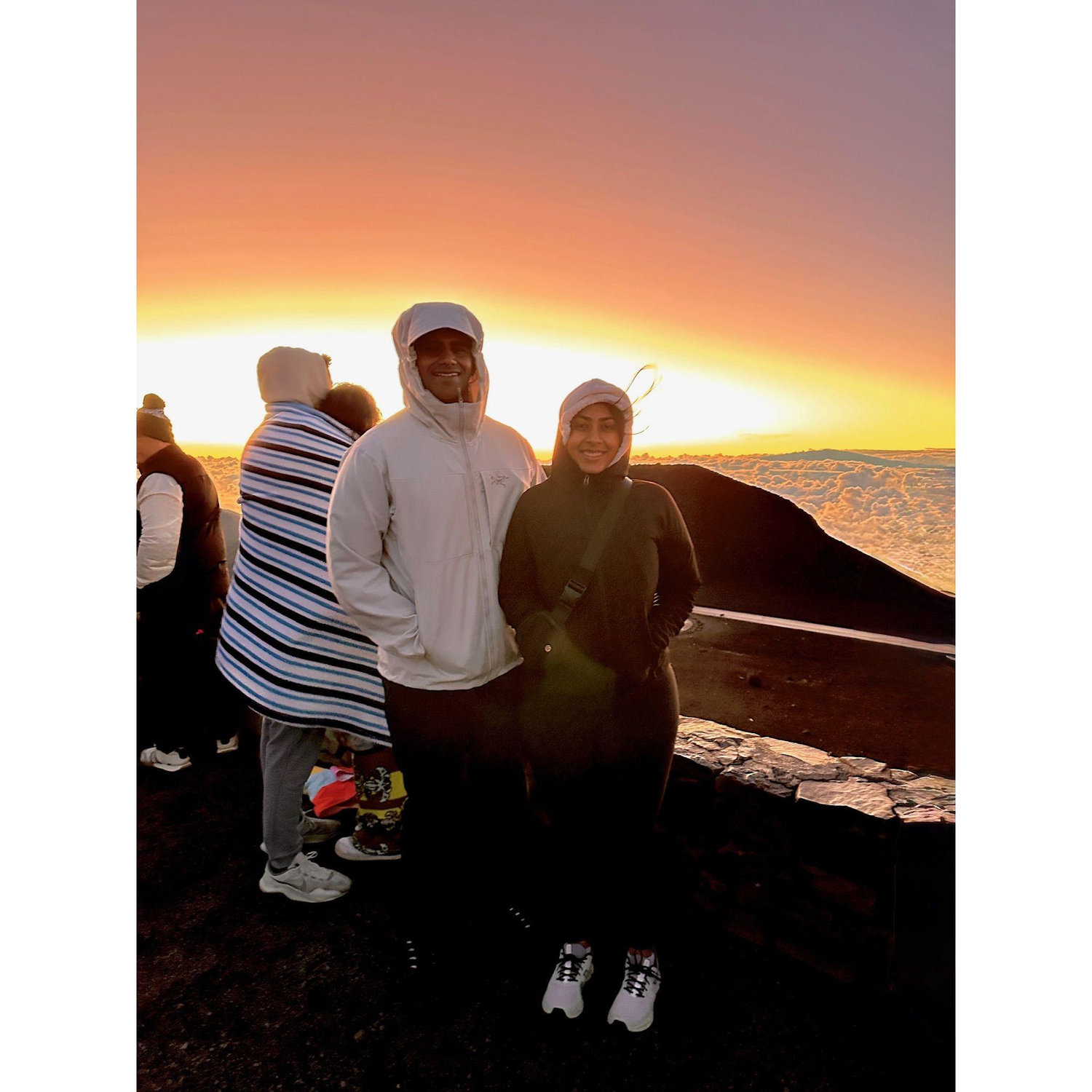 On top of Mount Haleakala in Maui!