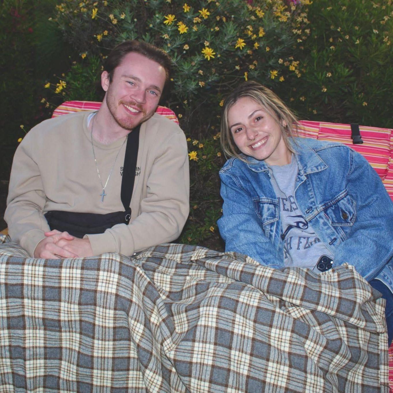 we had been dating for 24 hours at this point, it felt awkward sitting any closer to each other than this