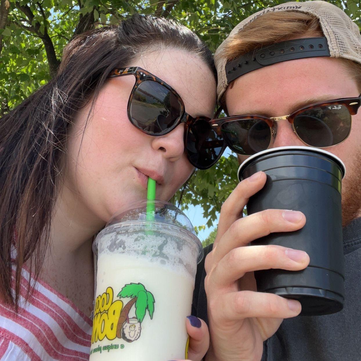 One of the first photos we took together! We recreate this every year at Artfest in Harrisburg!