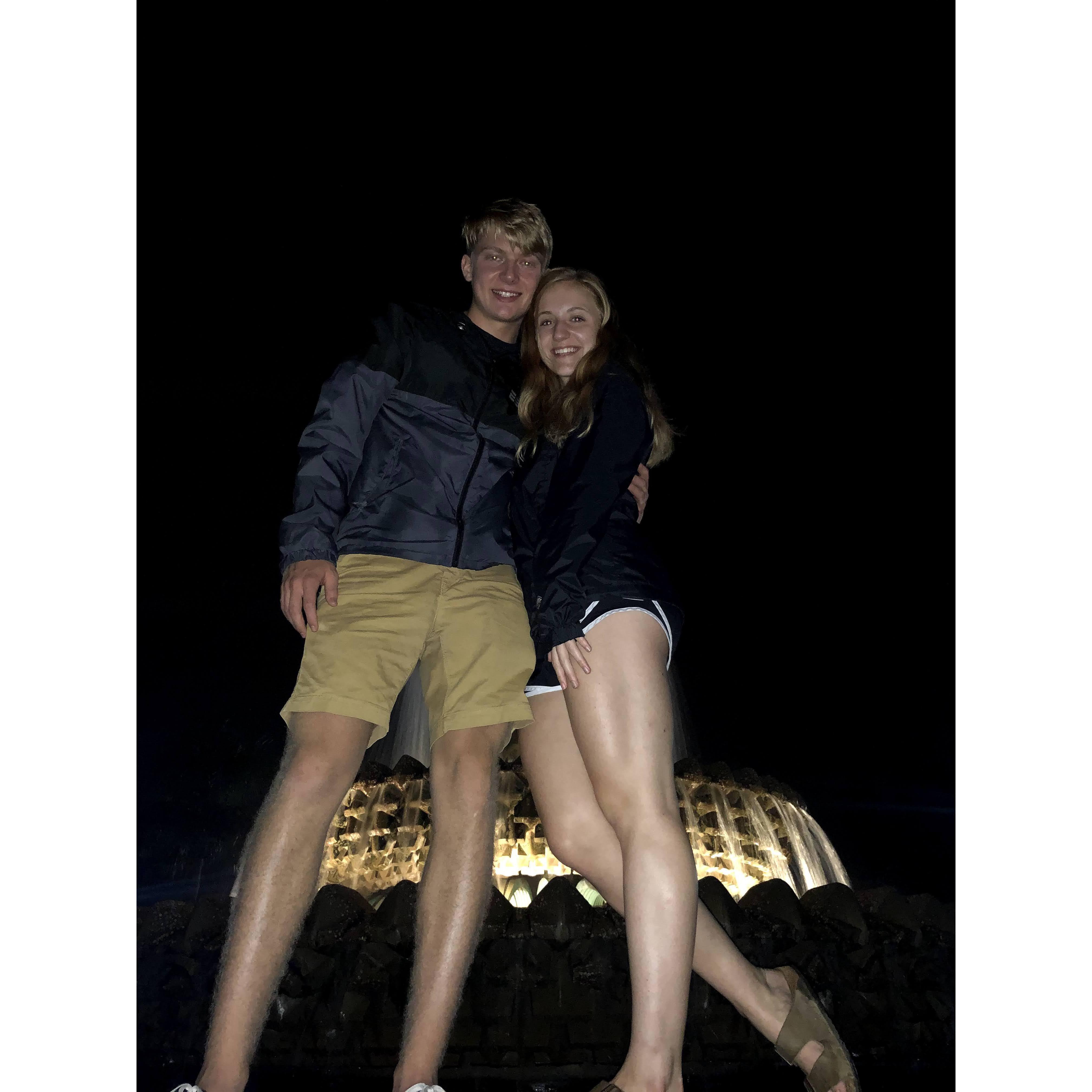 The night we moved Jordan to South Carolina and started long distance!