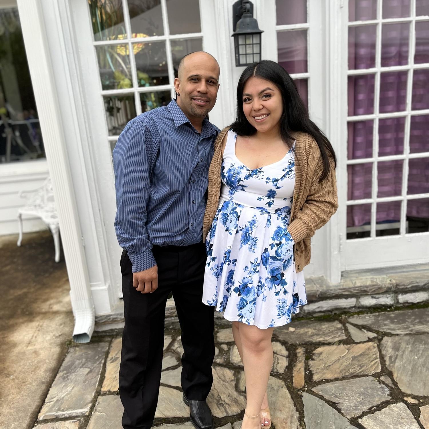 Our first wedding together! The first of many more to come🤍