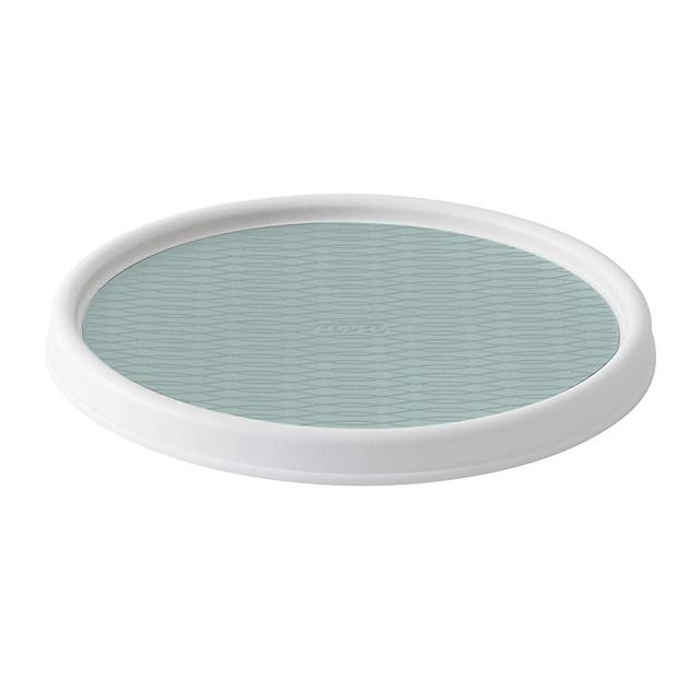 Copco Basics Non-Skid Pantry Cabinet Lazy Susan Turntable, 12-Inch, Blue