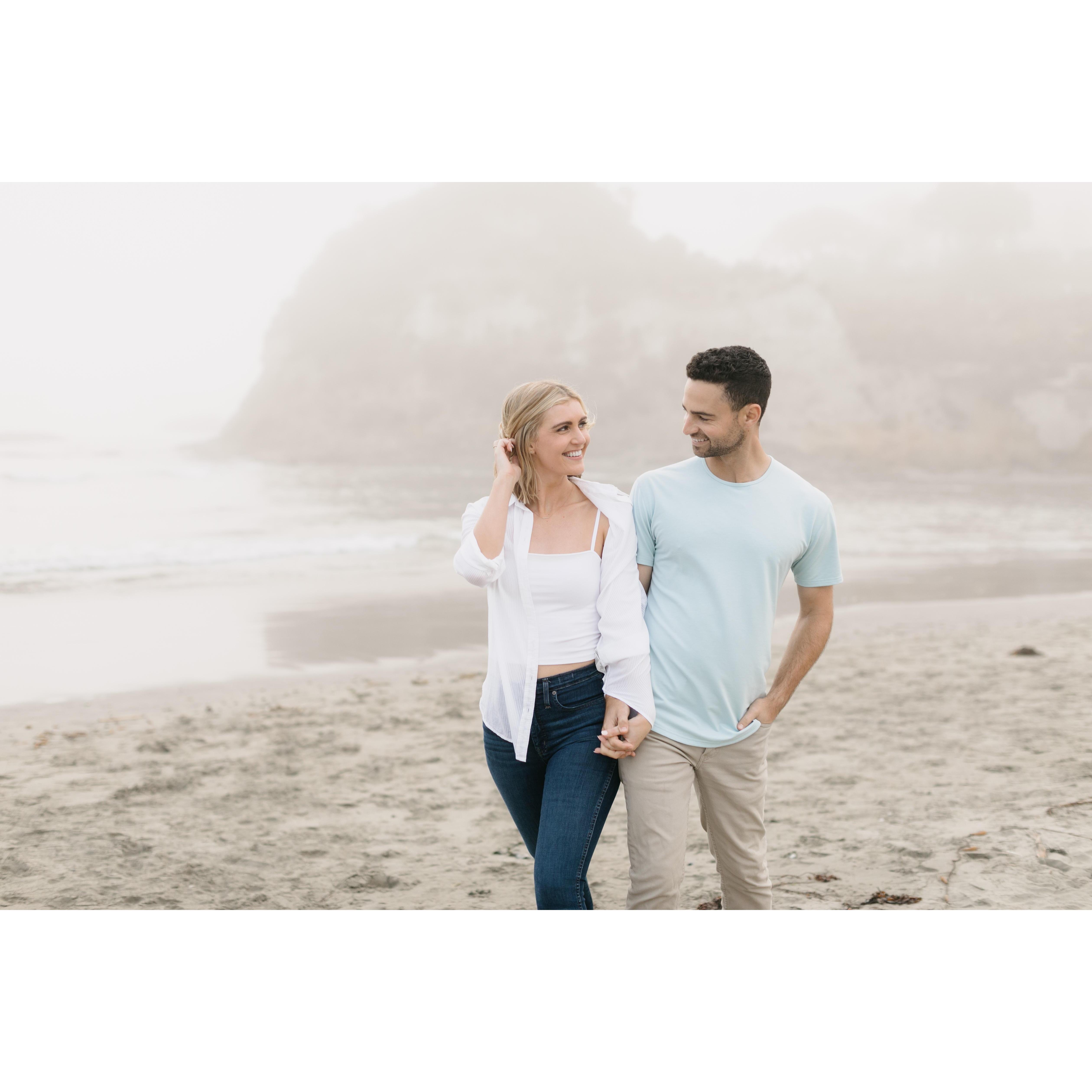 Celebrating one year until the wedding with a trip to San Luis Obispo