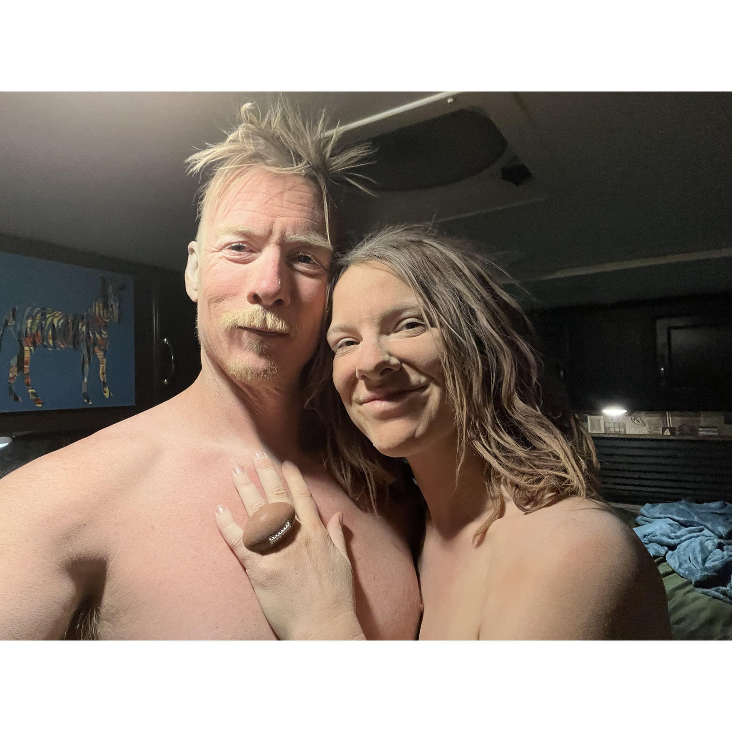 post-dust storm engagement pictures (note the ring)