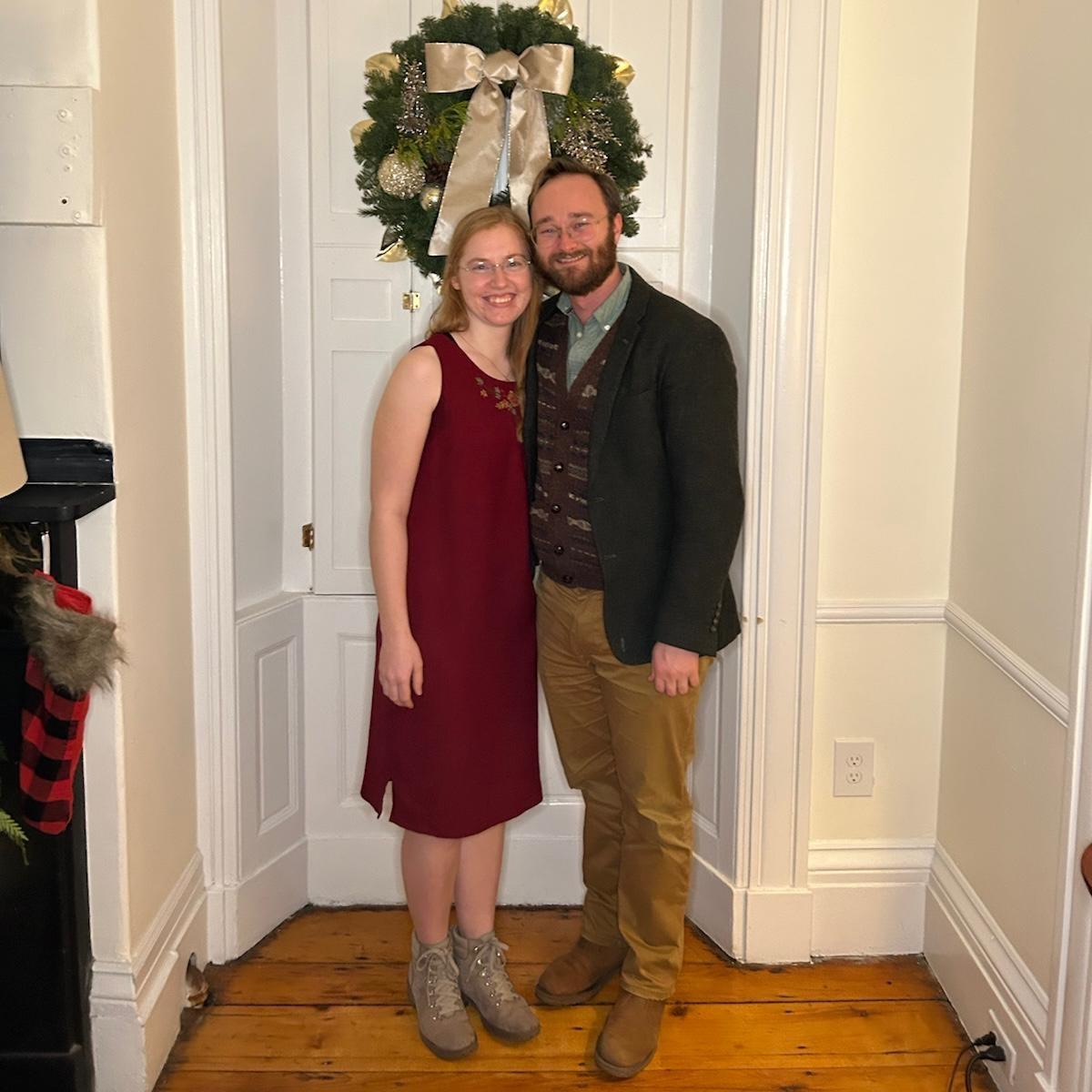 Christmas party in Cambridge, the day of our Pre-Cana