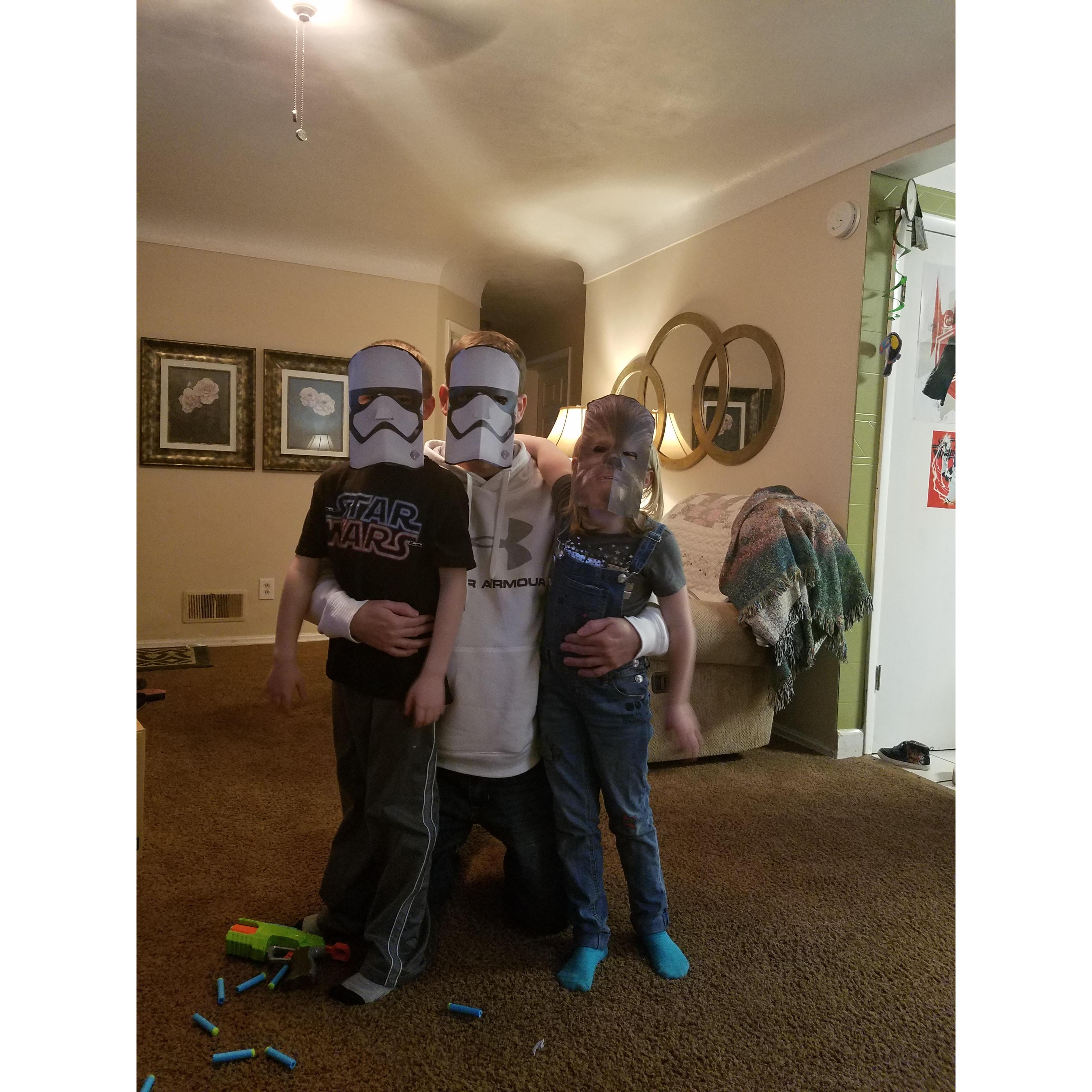 Samuel's 9th Birthday, Star Wars 2018