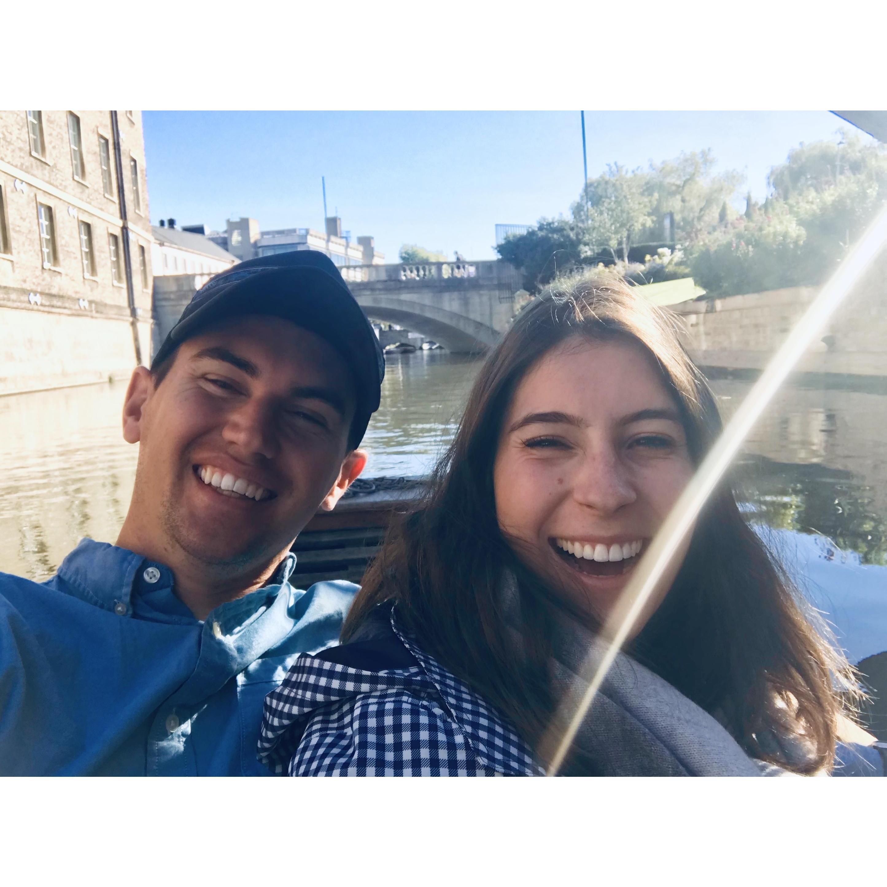 The Cam.  Cambridge, England.