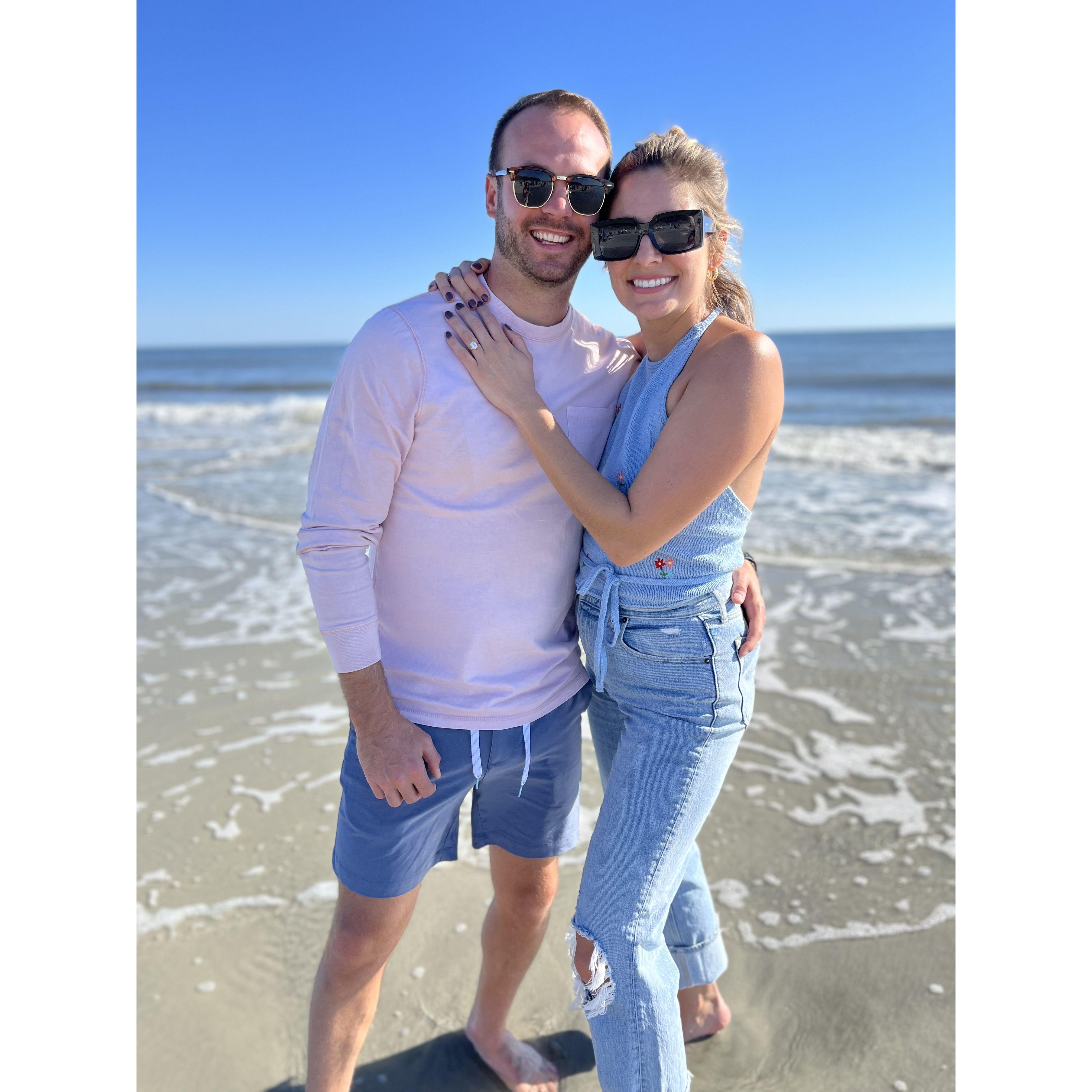 Hanging at the beach in Hilton Head