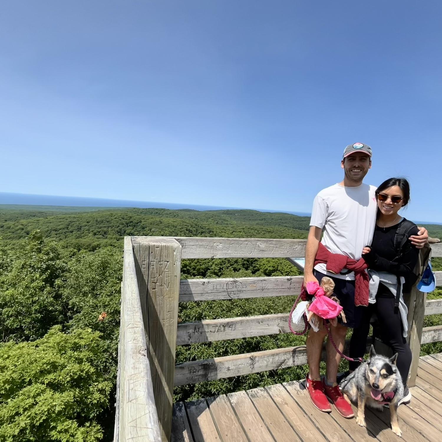 Hiking in the Upper Peninsula of Michigan!