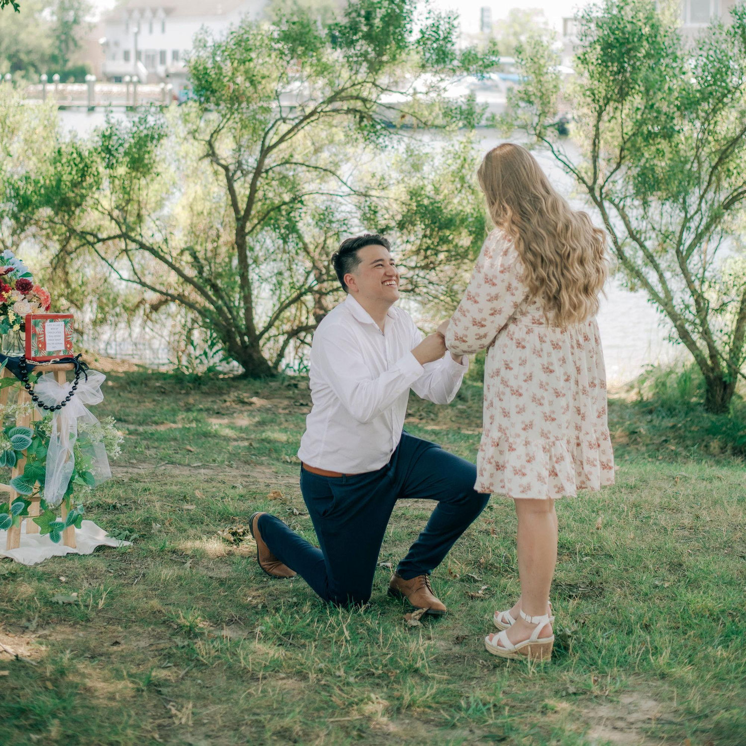 The day he popped the question 7/6/2024