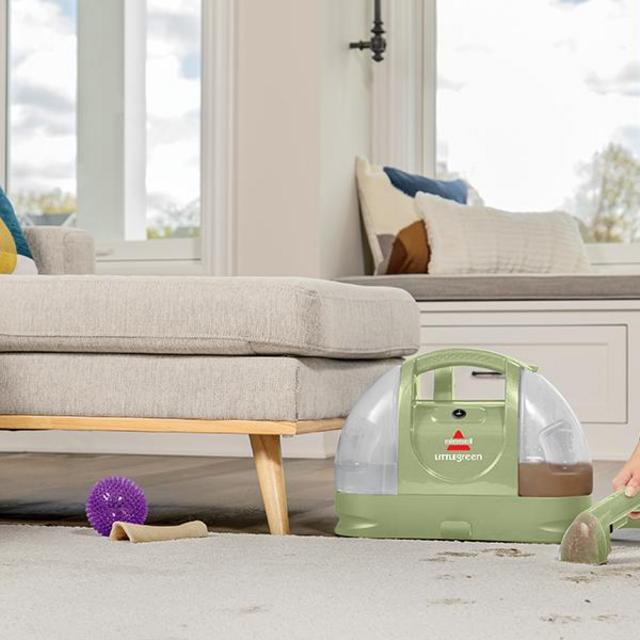 BISSELL Little Green Multi-Purpose Portable Carpet and Upholstery Cleaner, 1400B