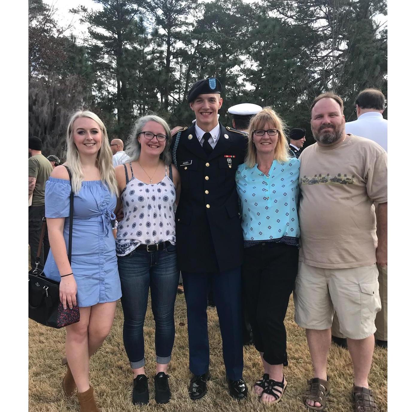 Family Vacation to see Caleb graduate from Basic/AIT Fort Benning Georgia.