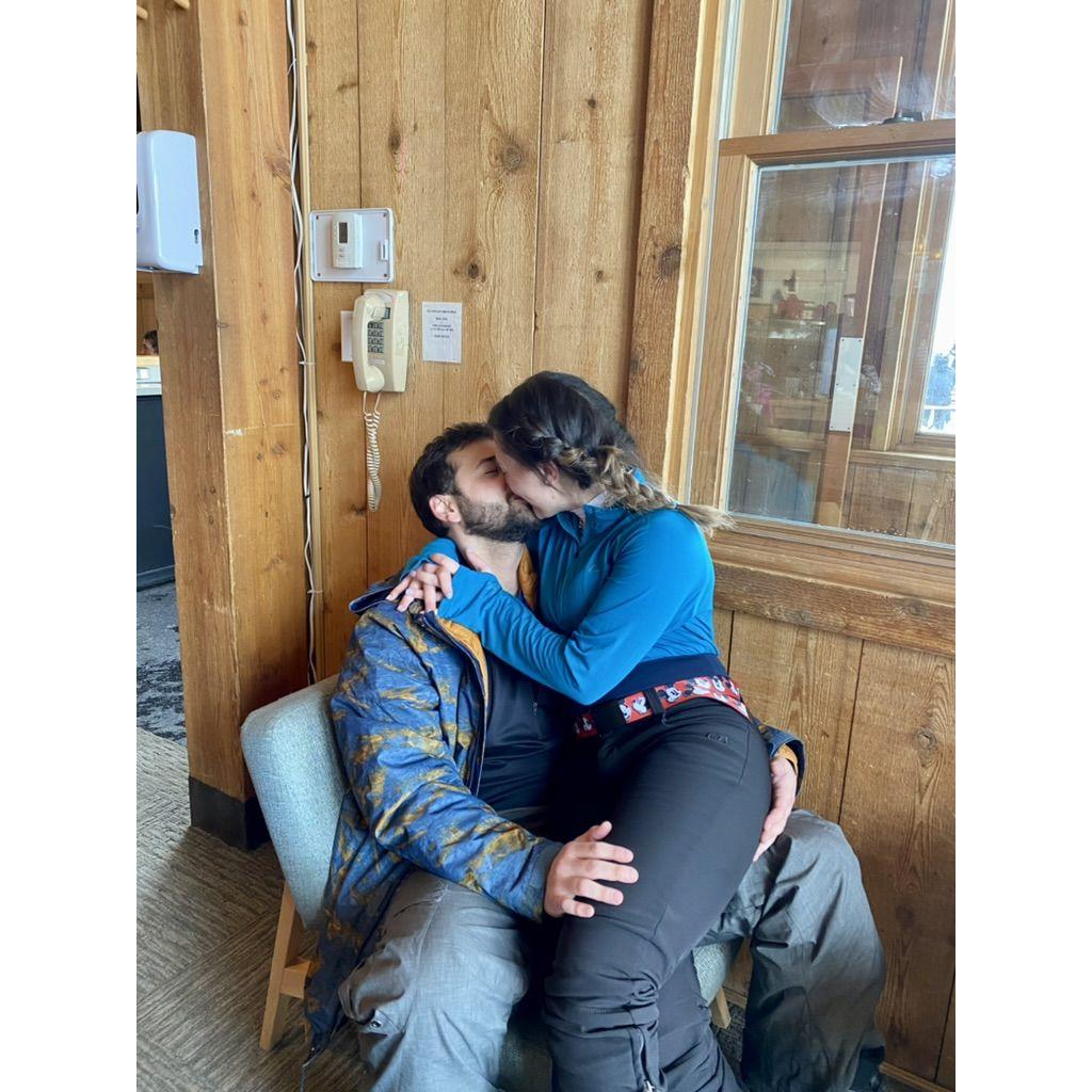 Our first ski trip.