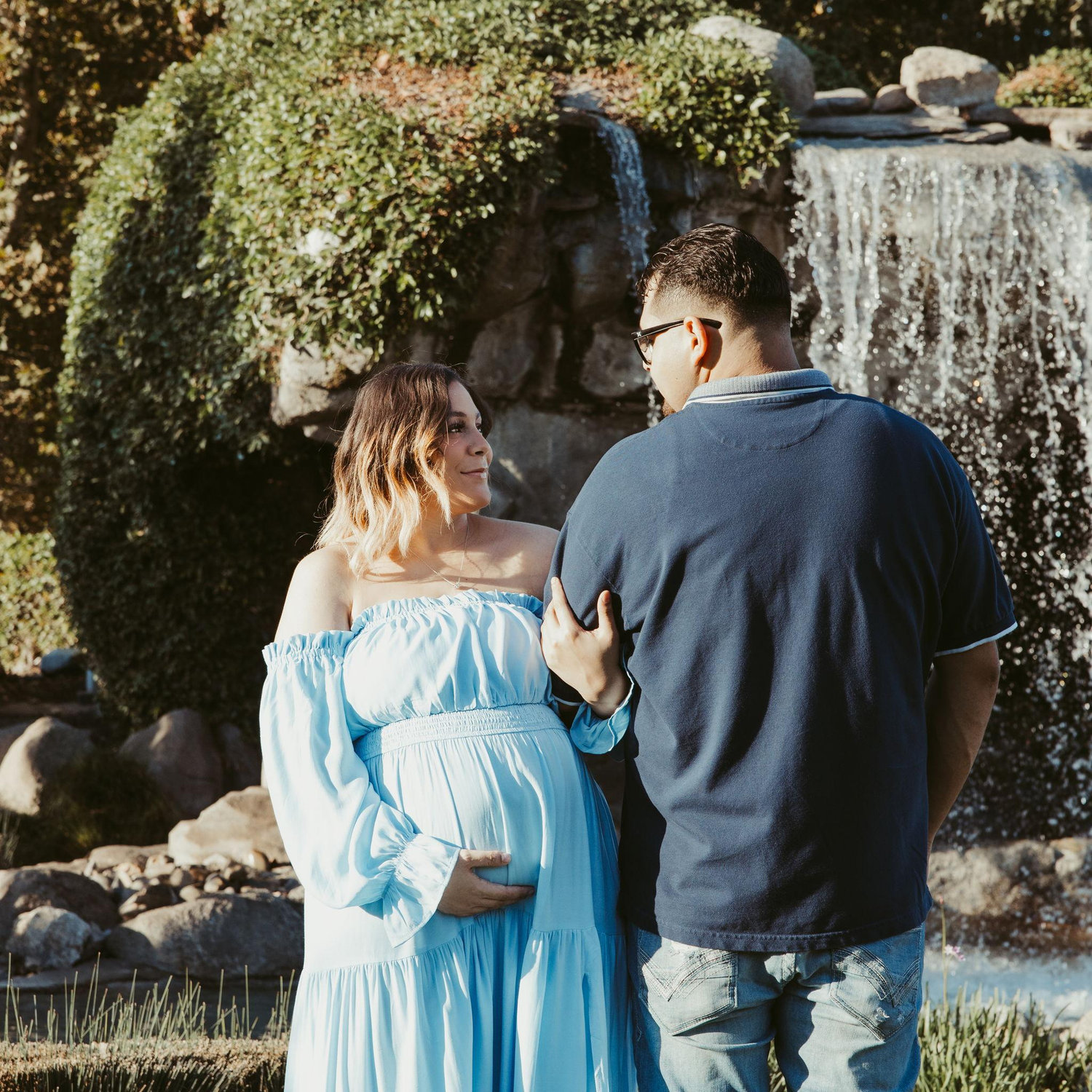 Our maternity session with our rainbow baby boy