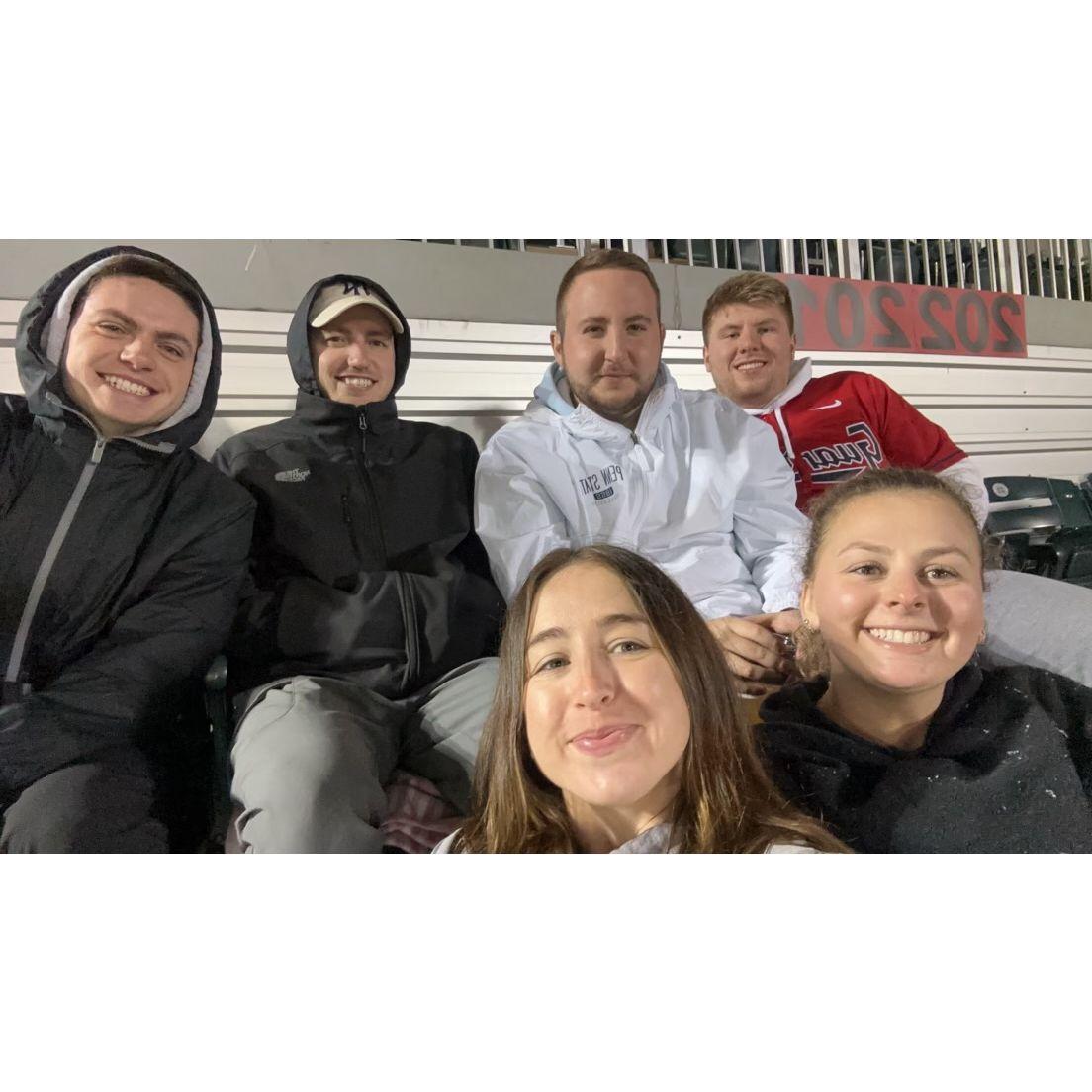 Senators game with friends