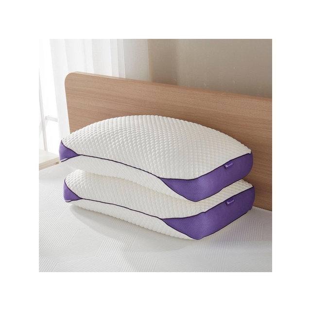 APSMILE Queen Size Cooling Bed Pillows with Removable Cover Adjustable Shredded Memory Foam Pillows