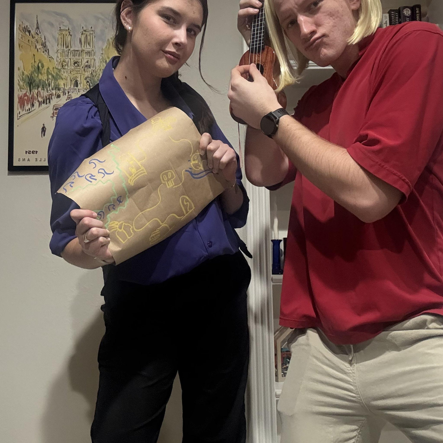 The Halloween costume no one at the party appreciated but we had a great time