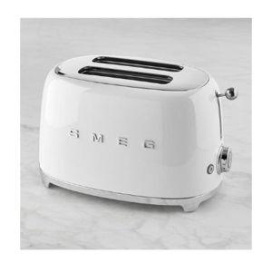 Smeg, Retro 2-Slice Toaster, White | Zola