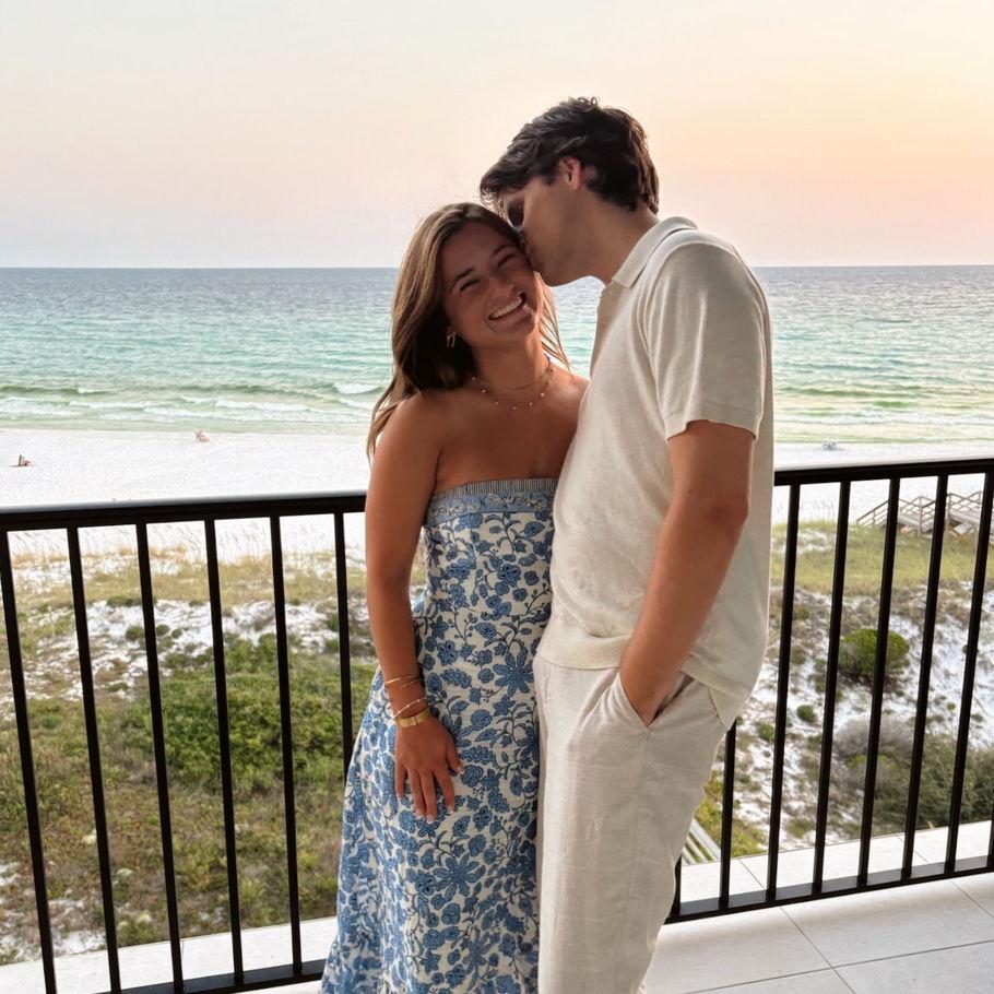 One of our favorite memories is getting to spend long days on the beach together and reading our books!