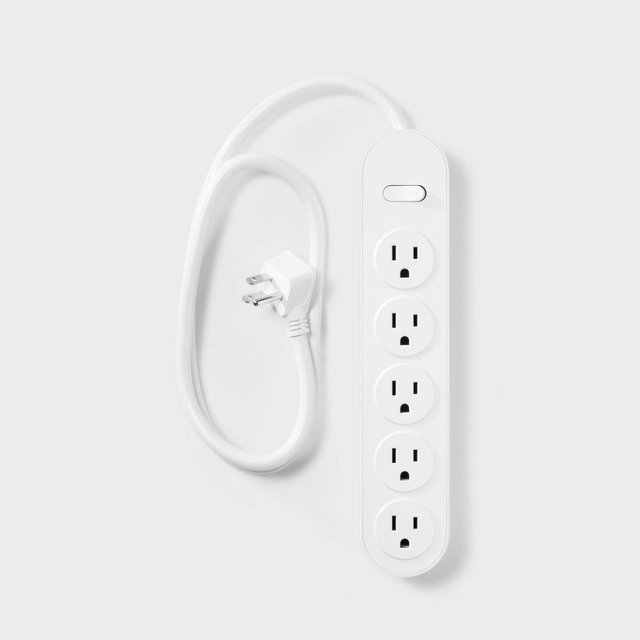 3' Outlet Power Strip White - Heyday™