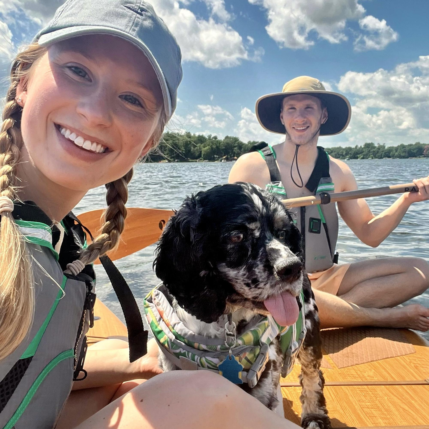 Paddle boarding with Mochi | Spectacle Lake | June 2024