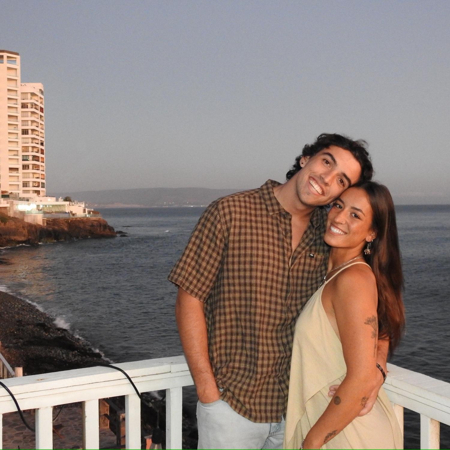 We and a bunch of our friends Kaylan celebrated his birthday in Mexico