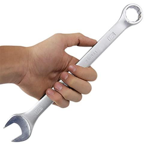 Stanley 20 Piece Satin Finish Fractional & Metric Combination Wrench Set, 12 Point, 85-783