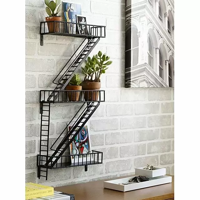 Fire Escape Shelf