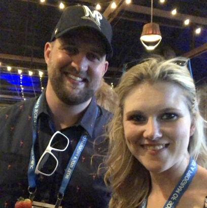 Andy went to ISEF with Alexa (Arizona 2019)