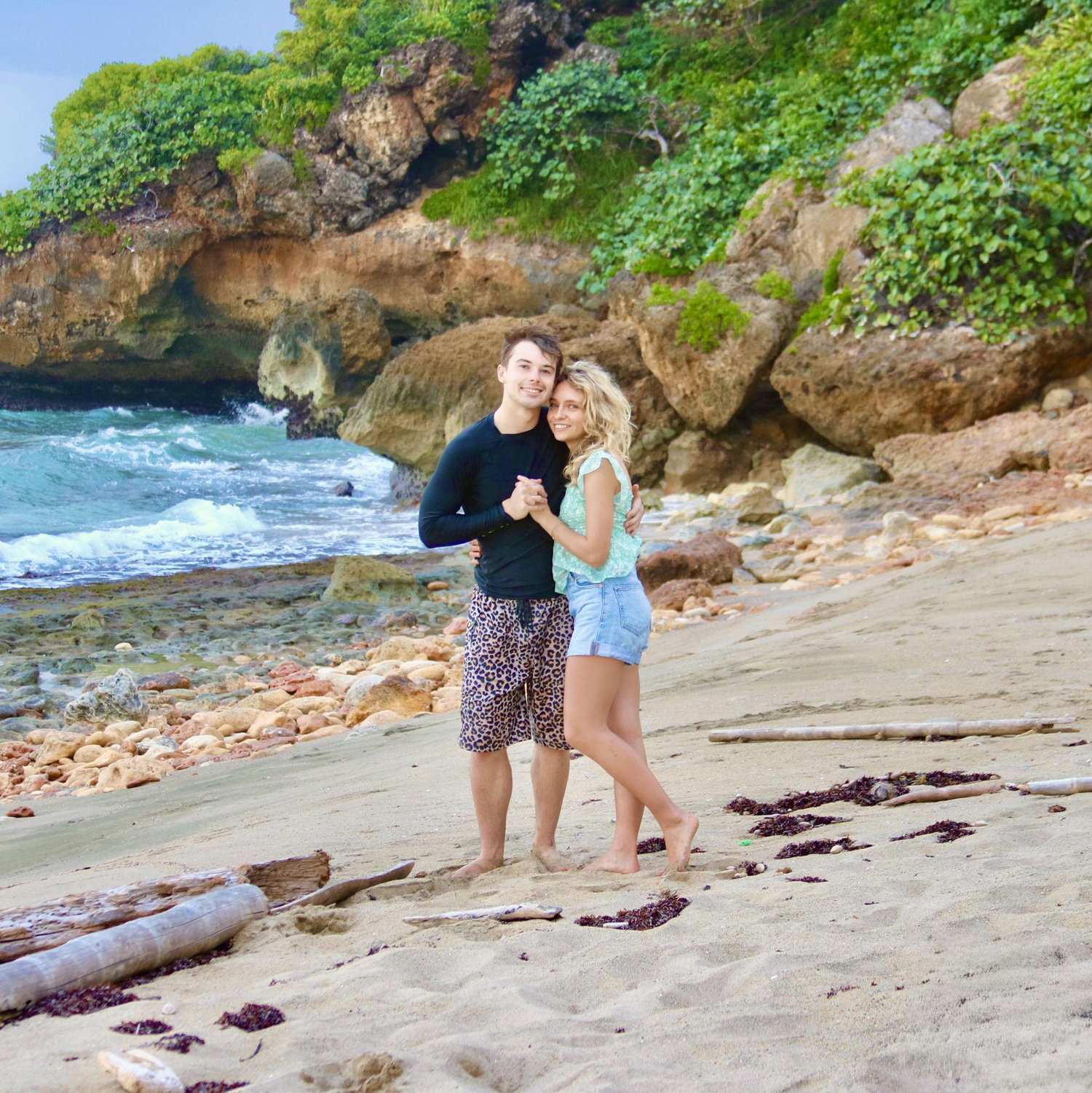 The places we've visited are almost as vibrant as the love in our eyes.
