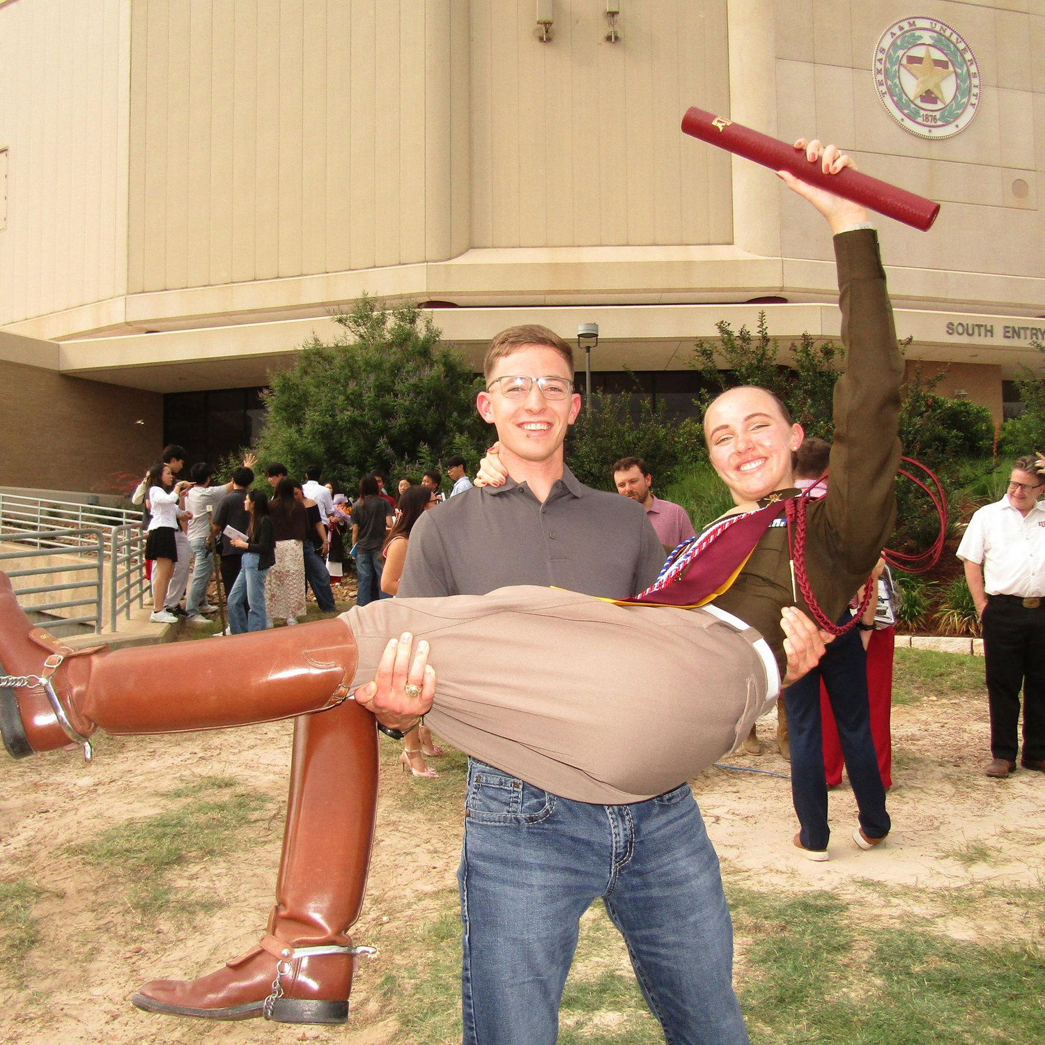 Zoe's graduation (technically she graduated one day before Jackson)!