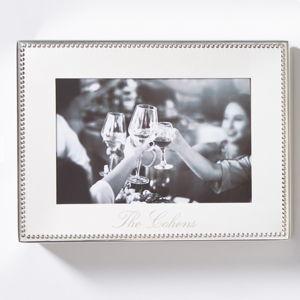 Celebration Beaded Photo Keepsake Box