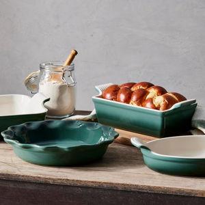 Le Creuset Stoneware 4 PC Heritage Bakeware Set, Artichaut