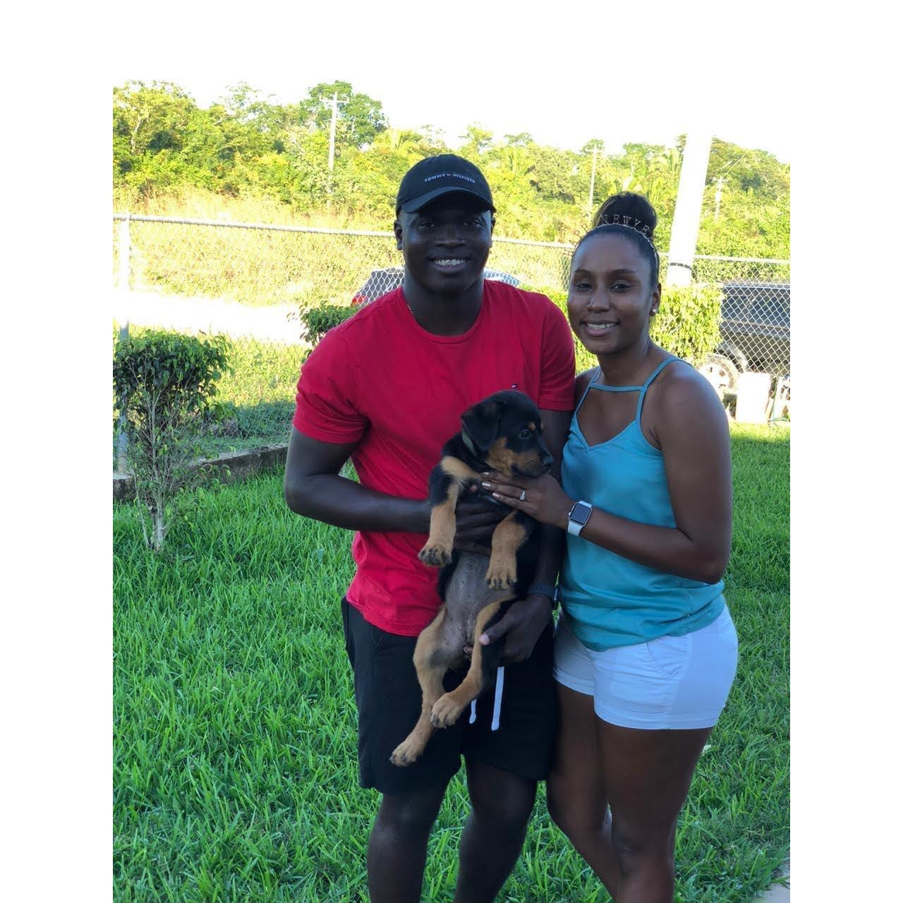 Our daughter, Bailey.